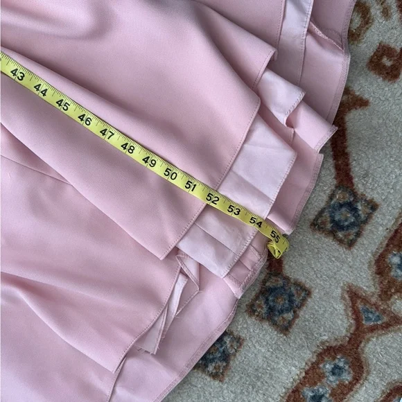 Dessy Group Strapless Gown Women Size 10 Rose Pink Sweetheart Mermaid Dress Prom - Picture 10 of 10